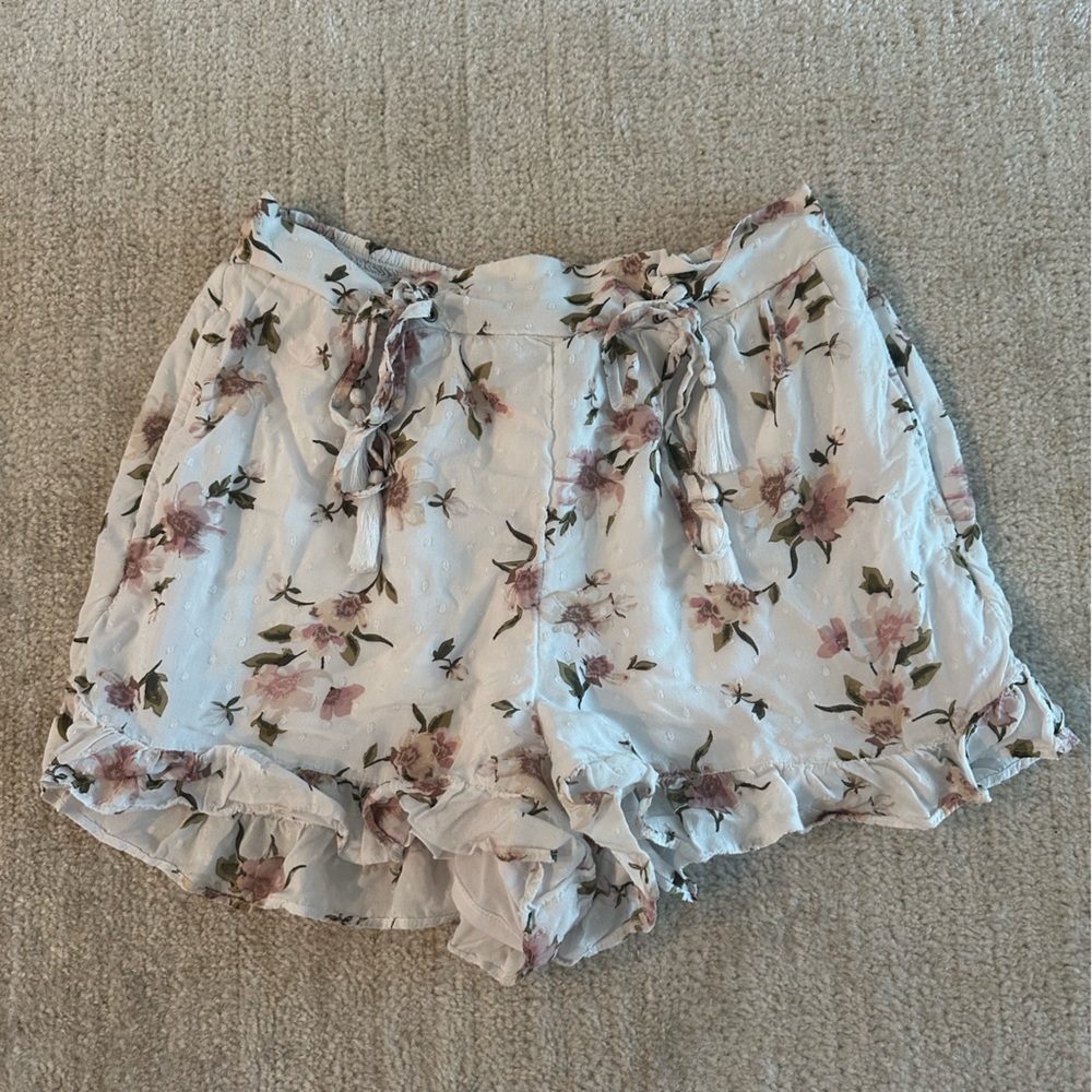 Floral Flowy Shorts